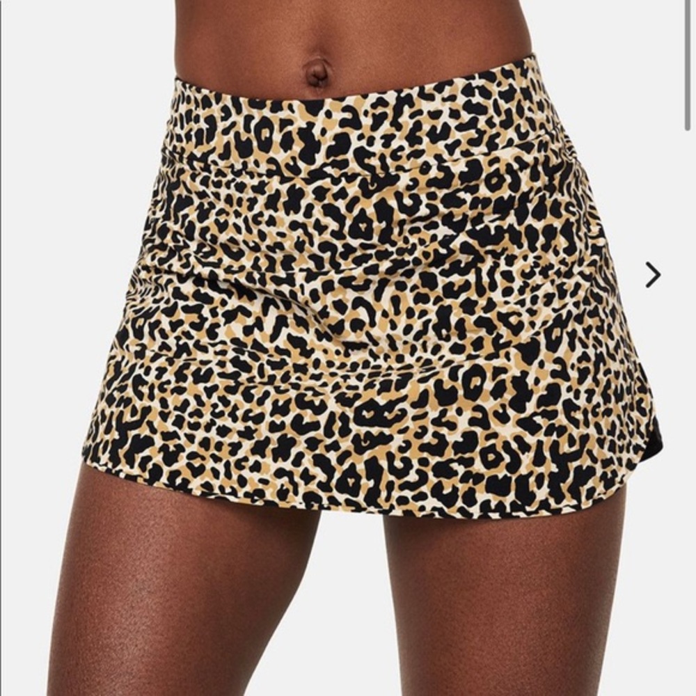Outdoor Voices Leopard Exercise Skort